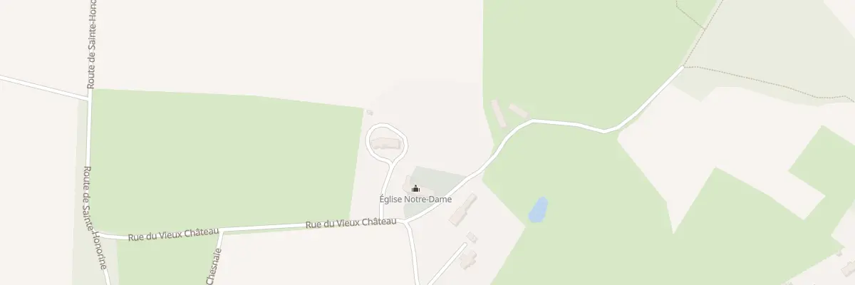 Plan du 340 Rue du Vieux Château à Montillières-sur-Orne