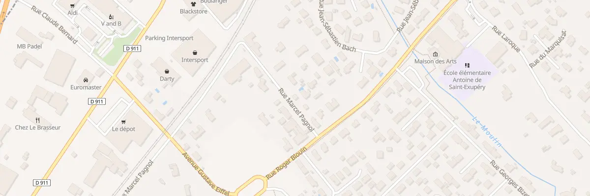 Plan du 7 Rue Marcel Pagnol à Sainte-Eulalie