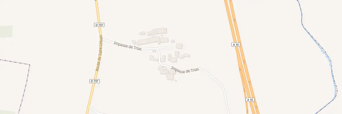 Plan du 7 Les Trias à Saint-Christoly-de-Blaye