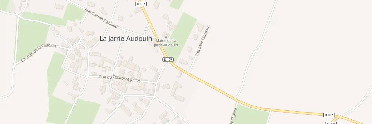 Plan du 1 Chem du Cluseau à La Jarrie-Audouin