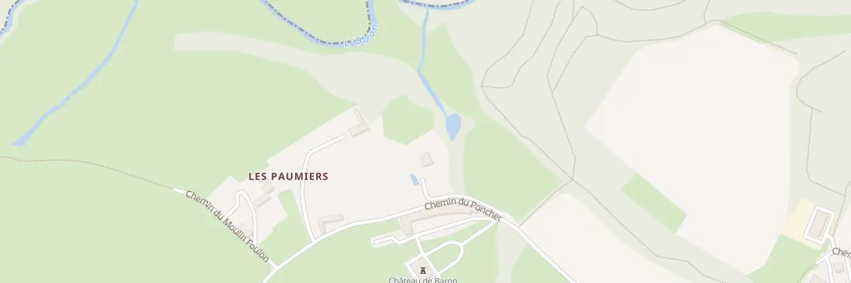 Plan du 6 Chemin du Ponchet à La Caine