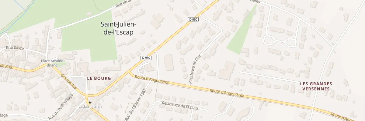 Plan du 5 Rue Résidence de l’Est à Saint-Julien-de-l’Escap
