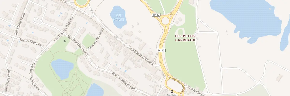 Plan du 10 Rue Edouard Vaillant à Trélazé