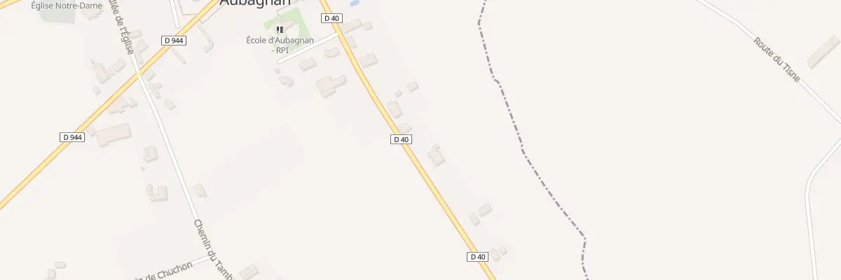 Plan du 277 Rte du Tursan à Aubagnan