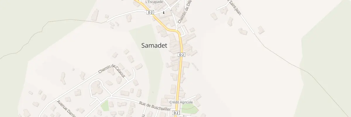 Plan du 58 Rue du Tursan à Samadet