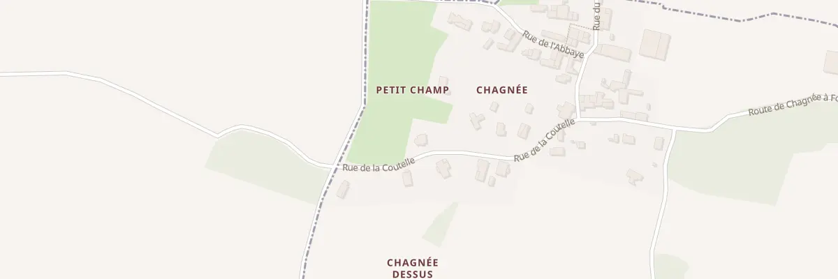 Plan du 12 Rue de la Coutelle à Fontenet