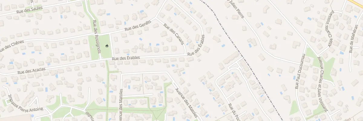 Plan du 20 Rue des Erables à Saint-Pierre-du-Mont