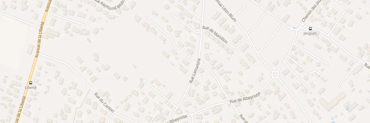 Plan du 40 Rue Lamartine à Ambarès-et-Lagrave