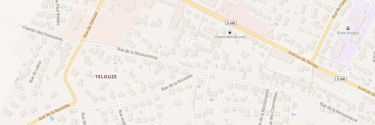 Plan du 126B Rue de la Recouvrance à Niort