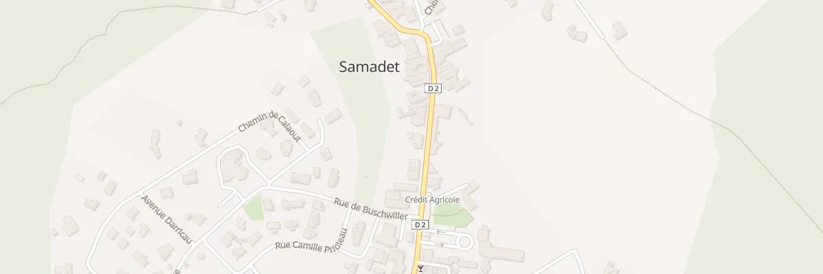 Plan du 116 Rue du Tursan à Samadet