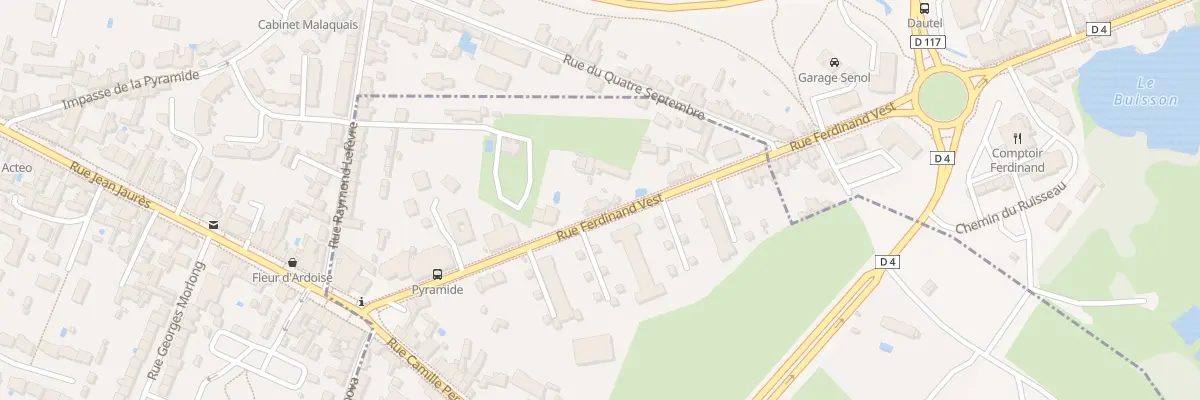 Plan du 242 Rue Ferdinand Vest aux Ponts-de-Cé