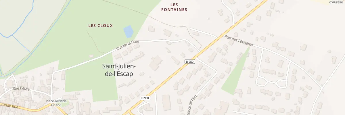 Plan du 29B Rte de Poitiers à Saint-Julien-de-l’Escap
