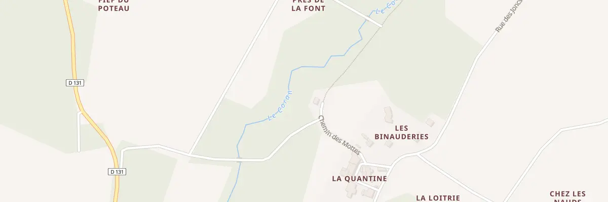 Plan du 3 Chem des Mottes à Saint-Bris-des-Bois