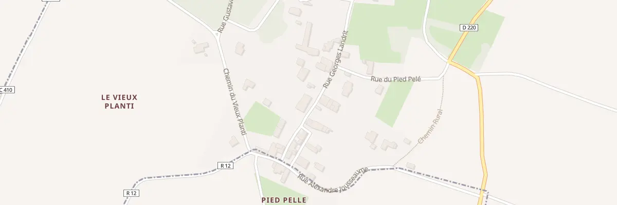 Plan du 22A Rue Georges Landrit à La Jarrie-Audouin