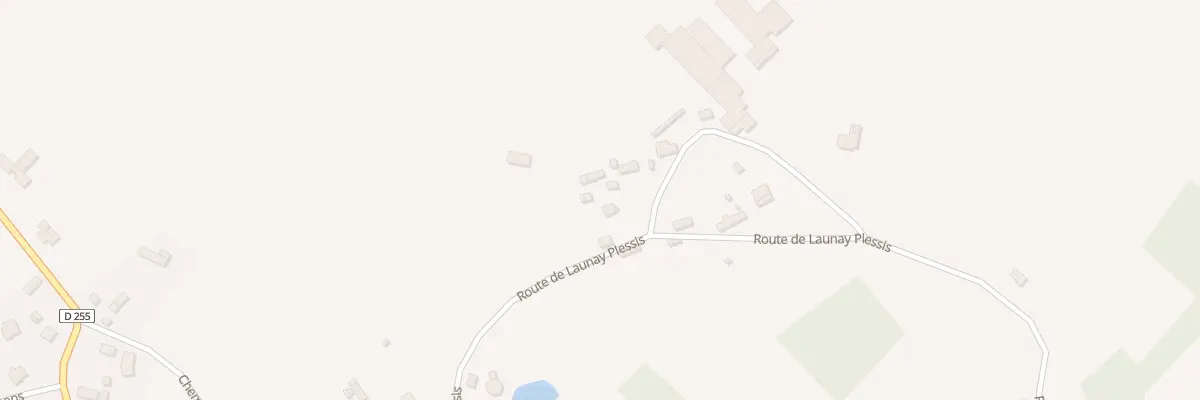 Plan du 19 Rte de Launay Plessis à Échalou