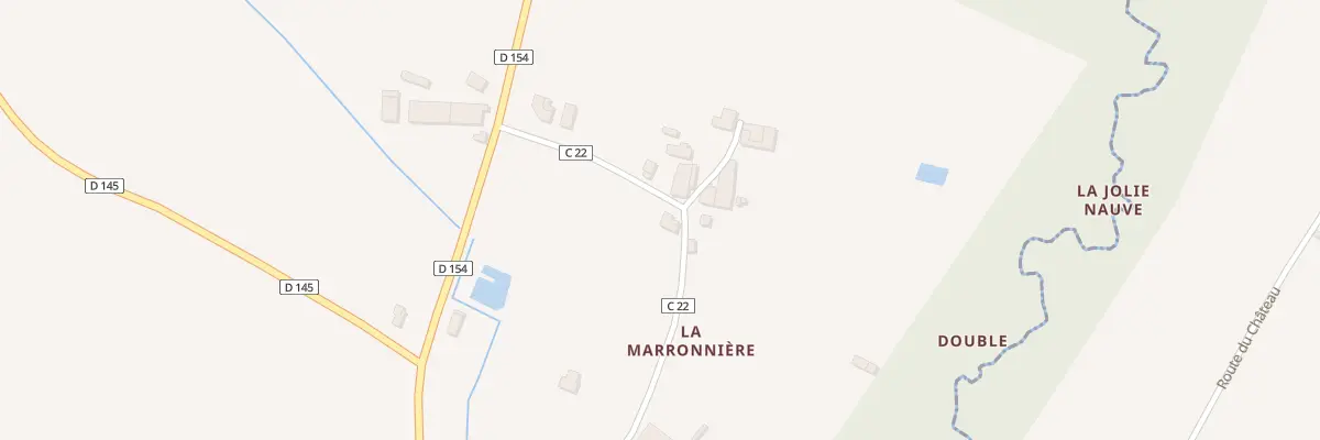 Plan du 18 Imp de la Marronnière à Courpignac