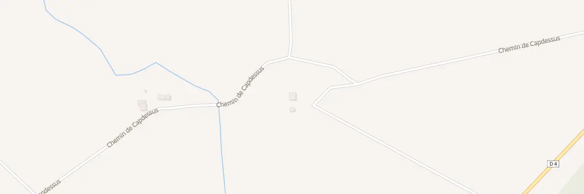 Plan du 610 Rte de Luxey à Callen