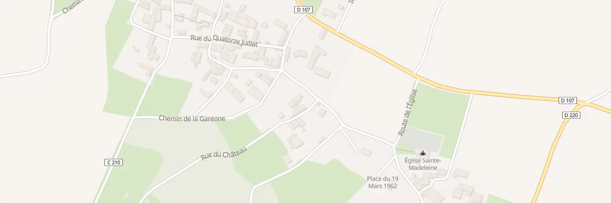 Plan du 4 Rue Evariste Mainguet à La Jarrie-Audouin
