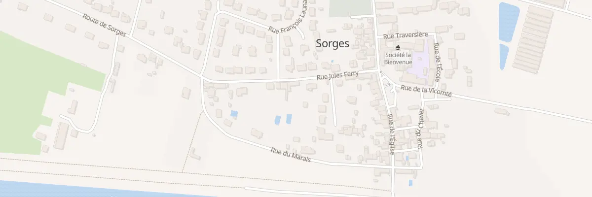 Plan du 16 Rue Jules Ferry aux Ponts-de-Cé