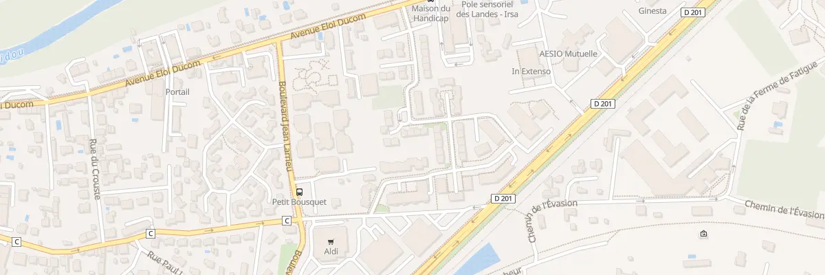 Plan du 32 Rue Henry Potez à Mont-de-Marsan