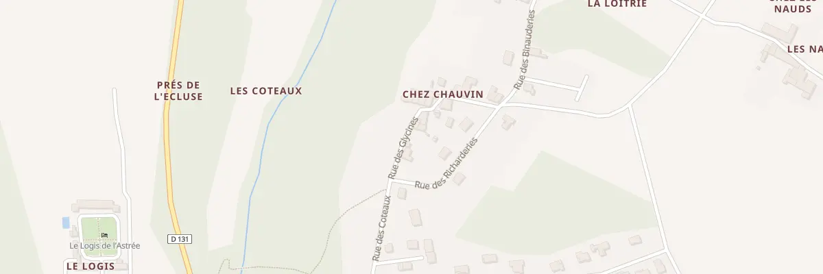 Plan du 4 Rue des Glycines à Saint-Bris-des-Bois