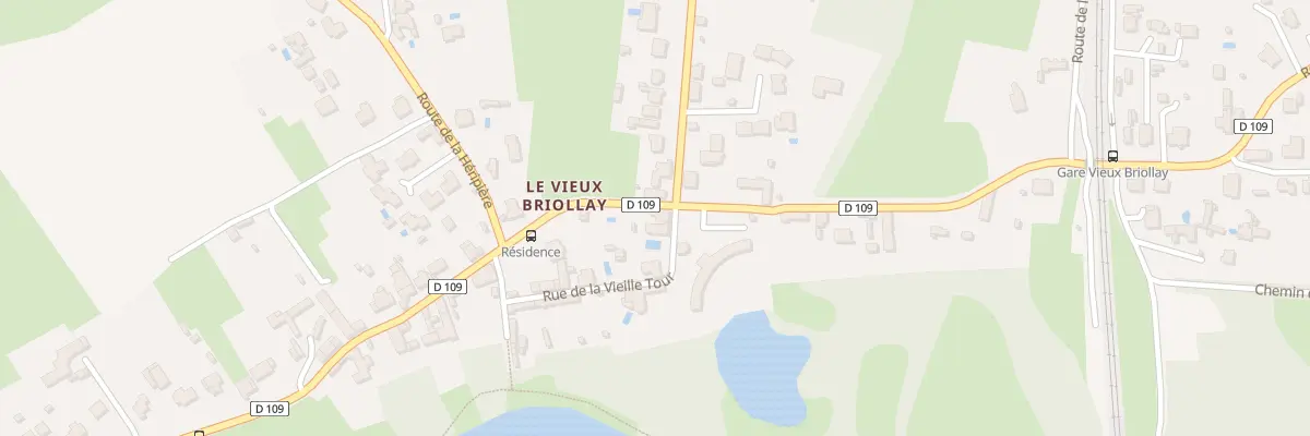 Plan du 11 Rue de la Vieille Tour à Briollay