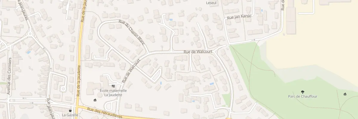 Plan du 30 Rue de Walcourt à Saint-Barthélemy-d’Anjou