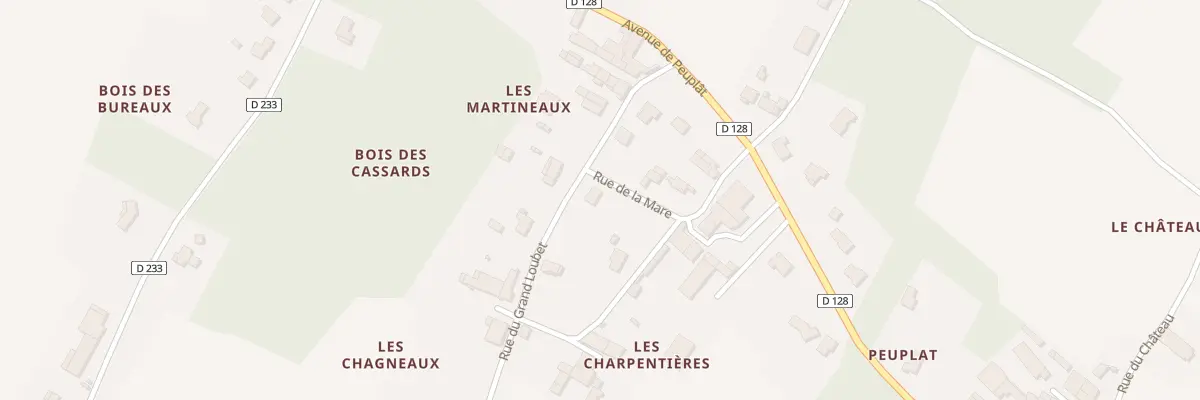 Plan du 9 Rue du Grand Loubet à Rouffiac