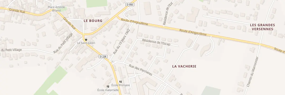 Plan du 8 Res de l’Escap à Saint-Julien-de-l’Escap