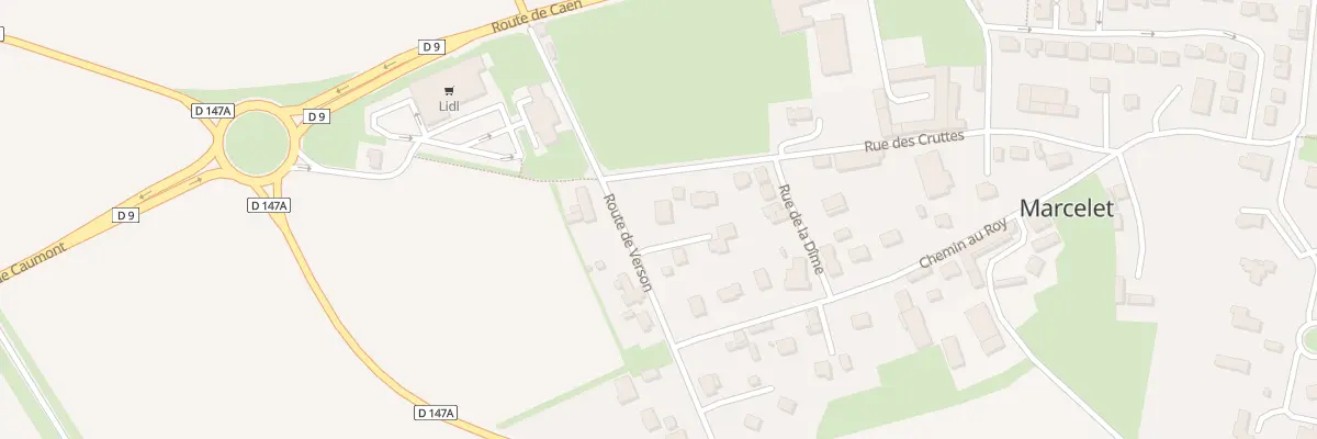 Plan du 5215 Rte de Verson à Saint-Manvieu-Norrey