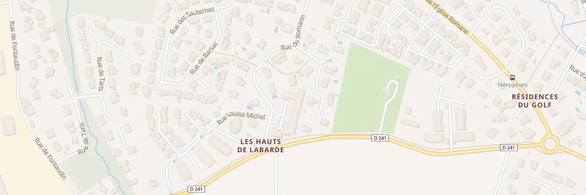 Plan du 6 Rue du Romarin à Artigues-près-Bordeaux