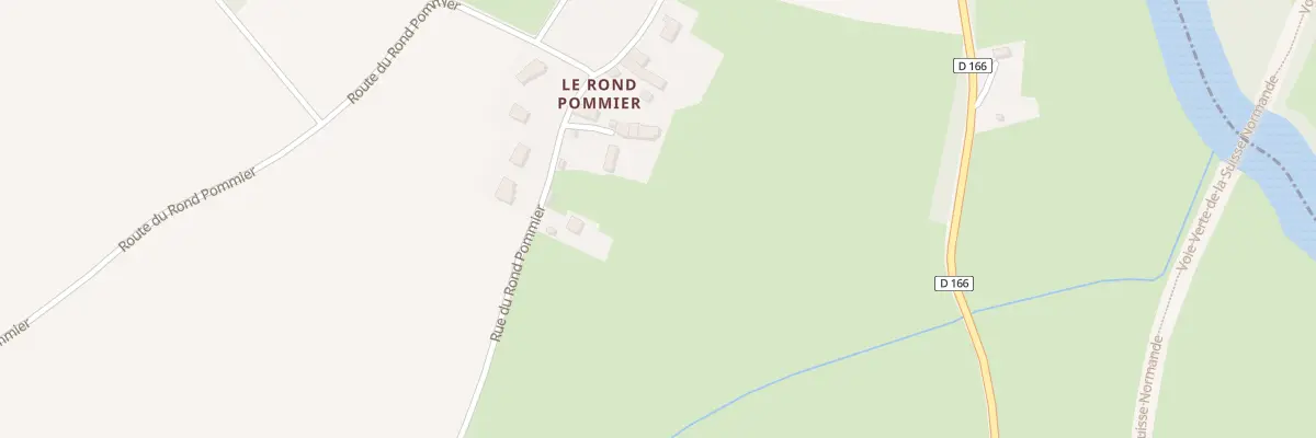 Plan du 4 Rue du Rond Pommier St Martin à Thury-Harcourt-le-Hom