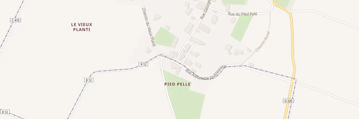 Plan du 1 Rue Alexandre Jousseaume à Antezant-la-Chapelle