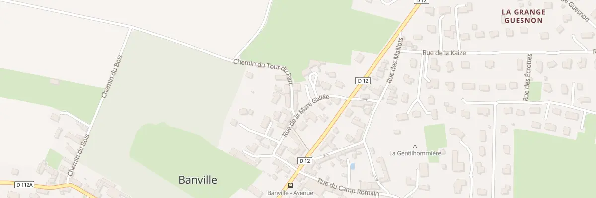 Plan du 19 Rue de la Mare Gallée à Banville