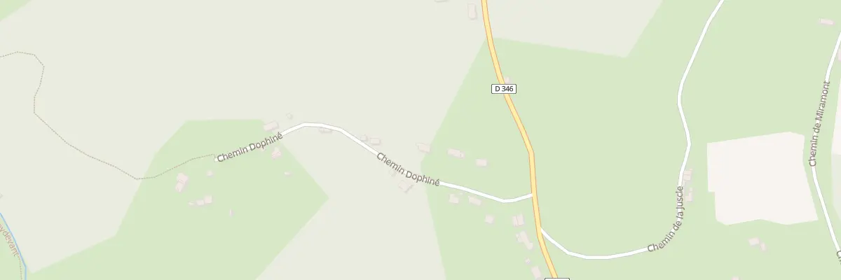 Plan du 121 Che Dophine à Aubertin