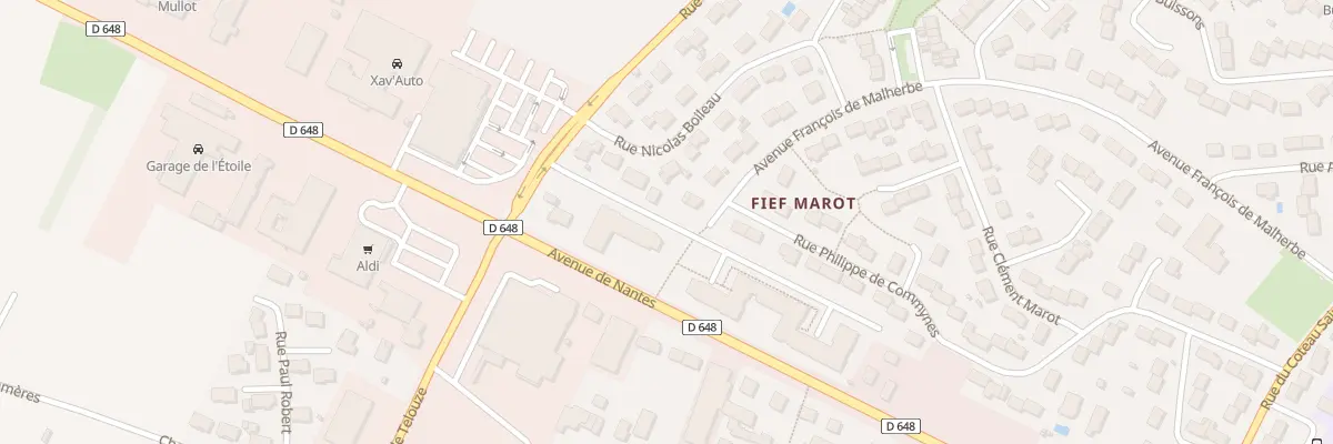 Plan du 113 Rue de Telouze à Niort