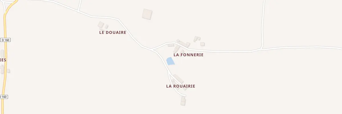 Plan du 2 La Fonnerie à Marcillé-la-Ville