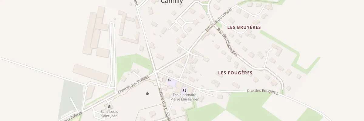 Plan du 6 Imp du Londel au Fresne-Camilly