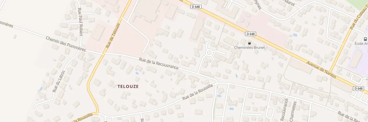 Plan du 134 Rue de la Recouvrance à Niort