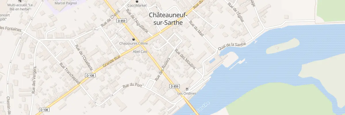 Plan du 3B Rue des Rosiers (Chateauneuf) aux Hauts-d’Anjou