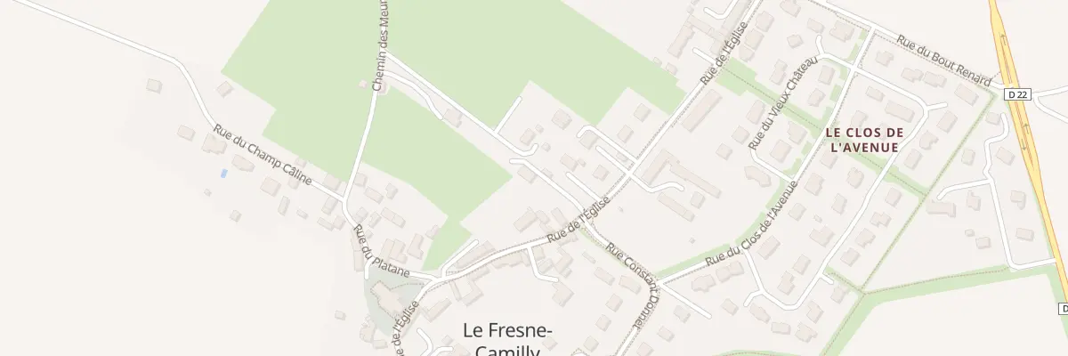 Plan du 11 Rue de l’Eglise à Rots
