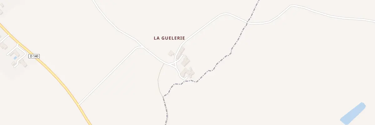 Plan du 5185 La Guelerie à Largeasse