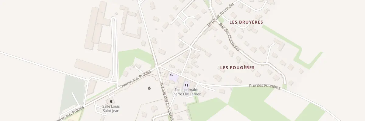 Plan du 4 Imp du Londel au Fresne-Camilly