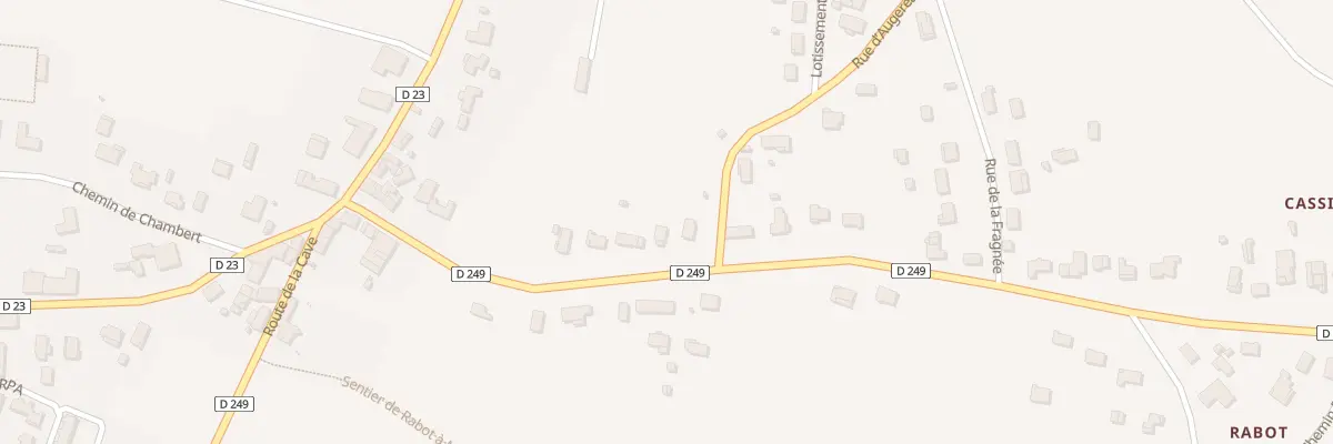 Plan du 255 Rte de Cezac à Pugnac