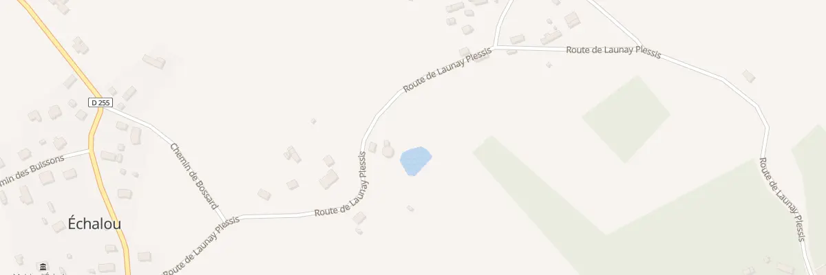 Plan du 10 Rte de Launay Plessis à Échalou