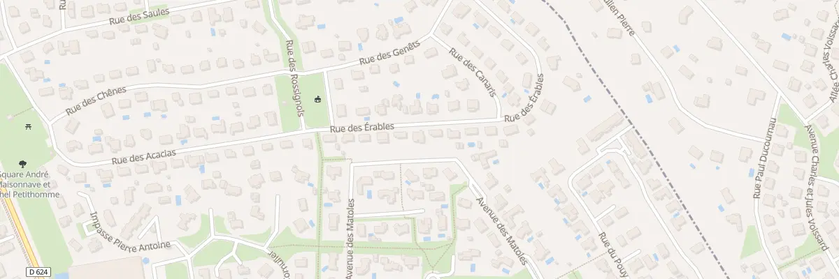 Plan du 12 Rue des Erables à Saint-Pierre-du-Mont