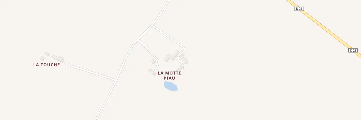 Plan du 5079 La Motte Piau au Buret