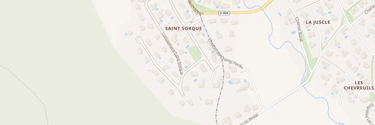 Plan du 29 Lot Saint Sorques à Arbus