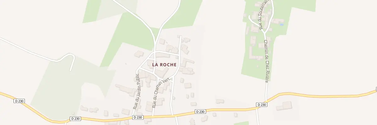 Plan du 18 Rue du Chemin Vert à Nantillé