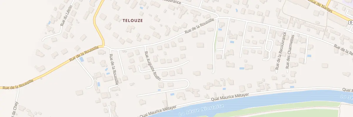 Plan du 10 Imp Pierre Puget à Niort